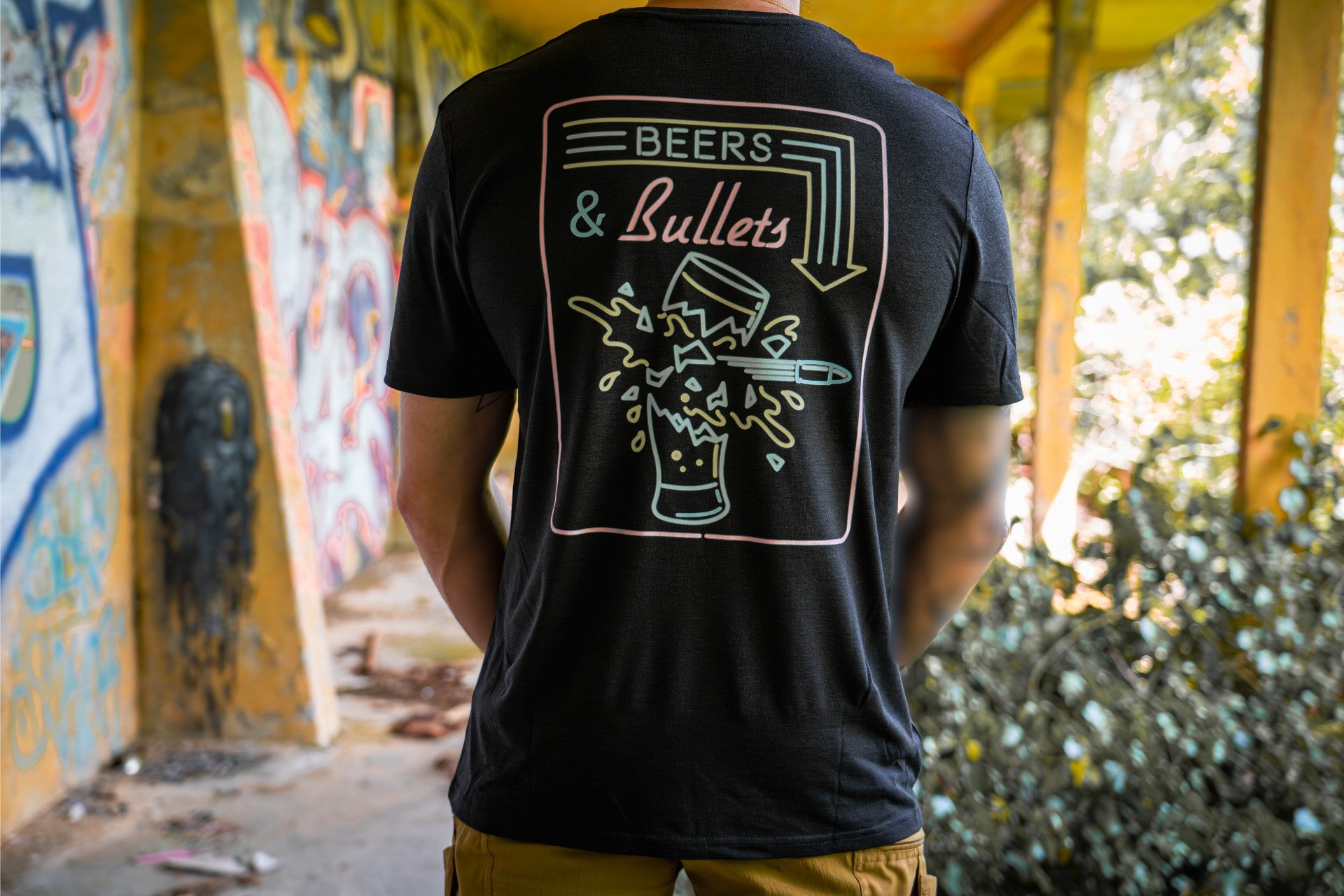 T-Shirt Opérateur - Beers & Bullets Centans