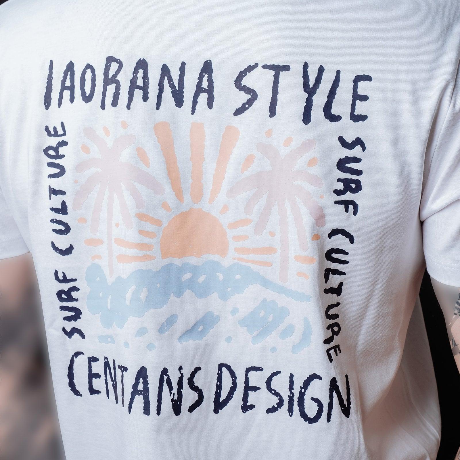 T-Shirt Opérateur - Iaorana Blanc Centans