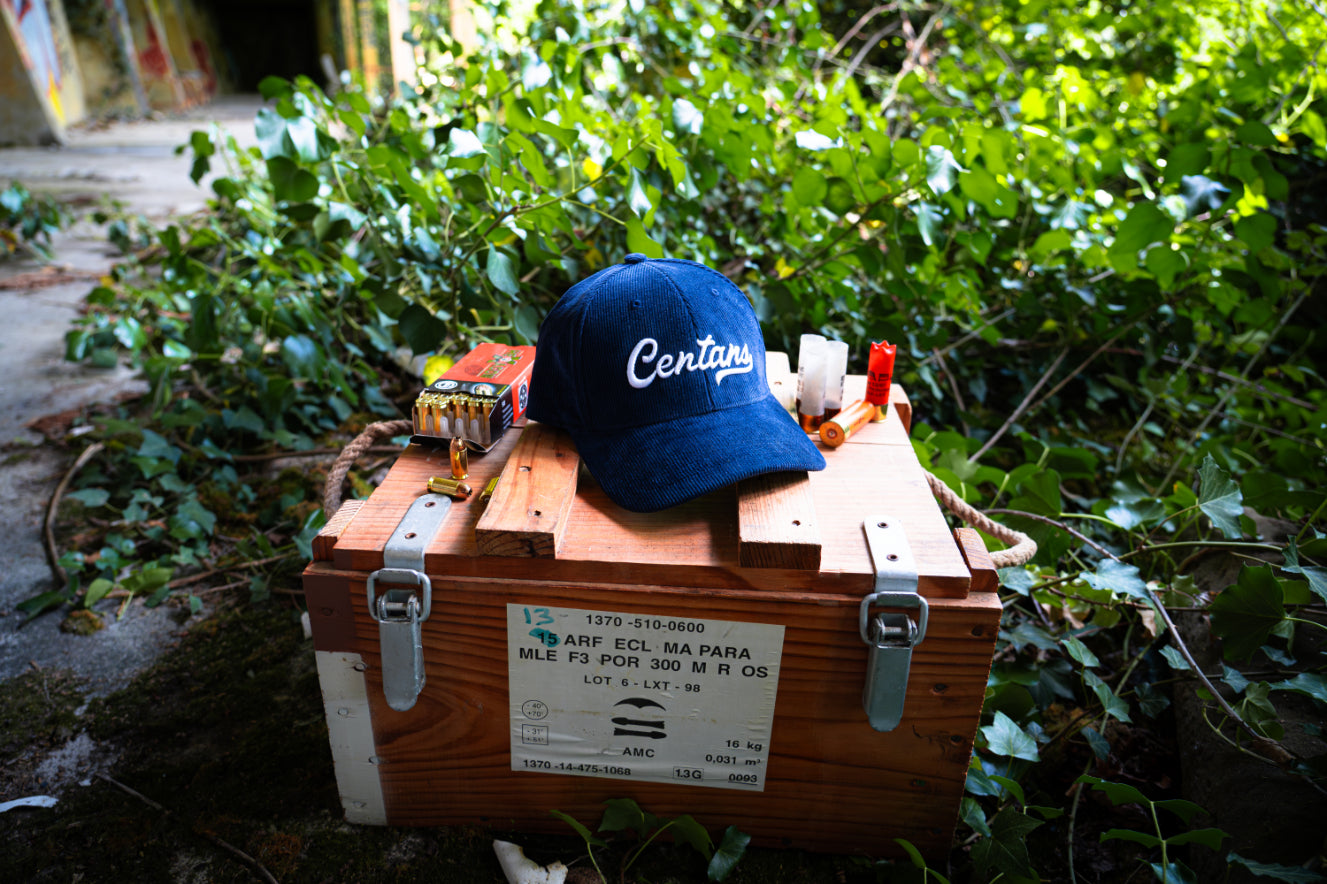 Casquette - Velours brodée Centans