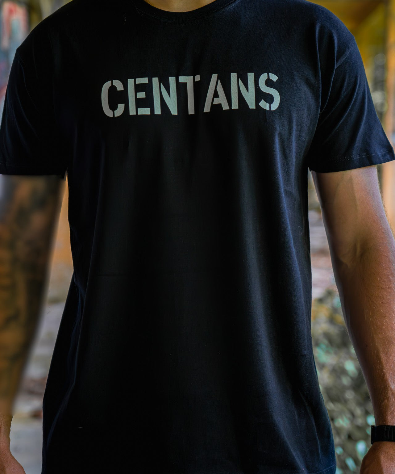 T-Shirt Essentiel - Centans Army Noir Centans
