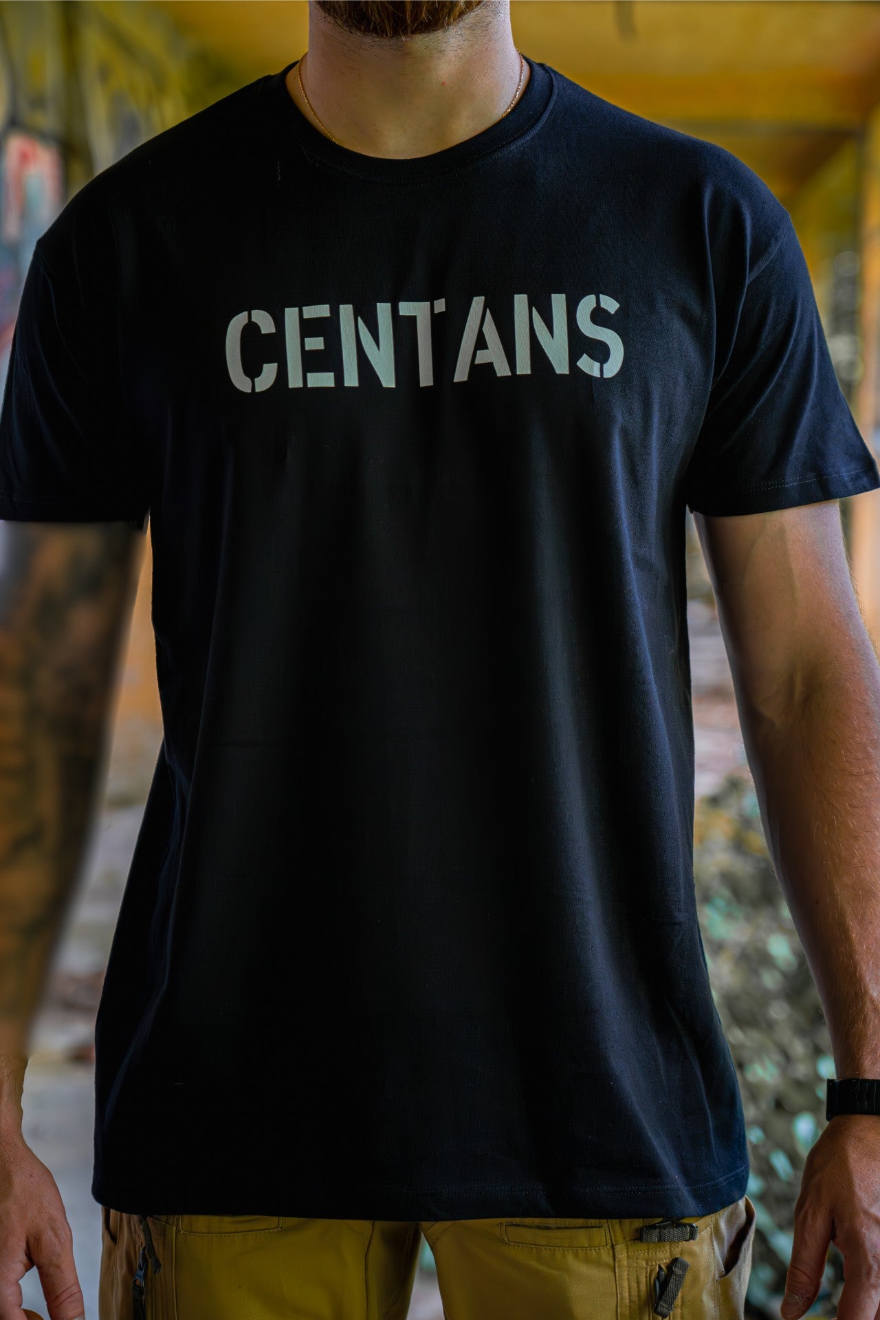 T-Shirt Essentiel - Centans Army Noir Centans