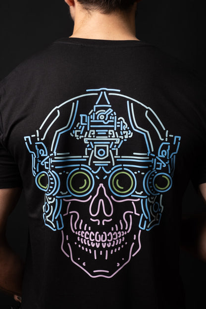 T-Shirt Opérateur - Neon Skull