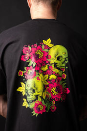 T-Shirt Oversize - FlowerSkull Centans