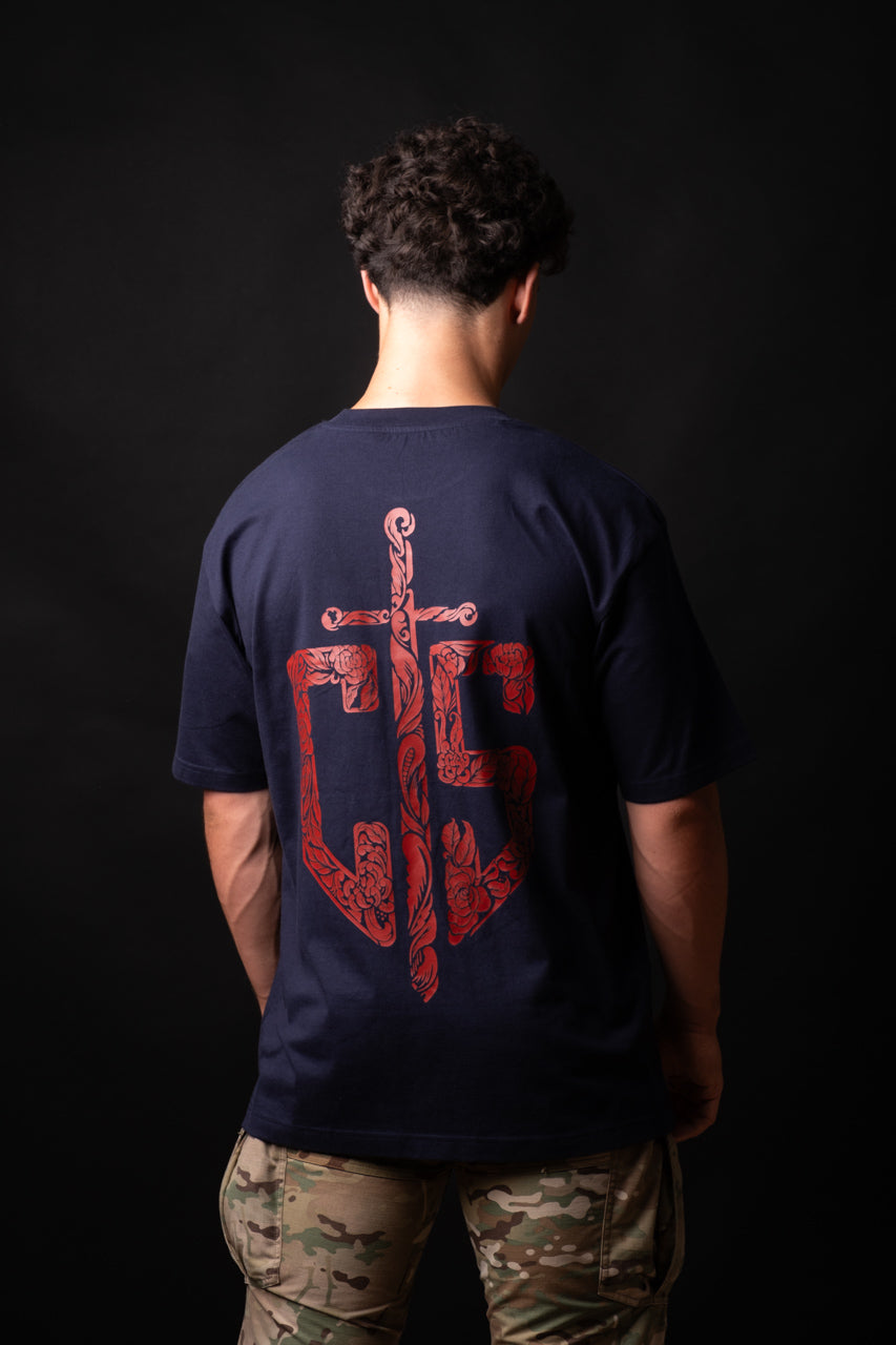 T-Shirt Oversize - Blason Enluminé