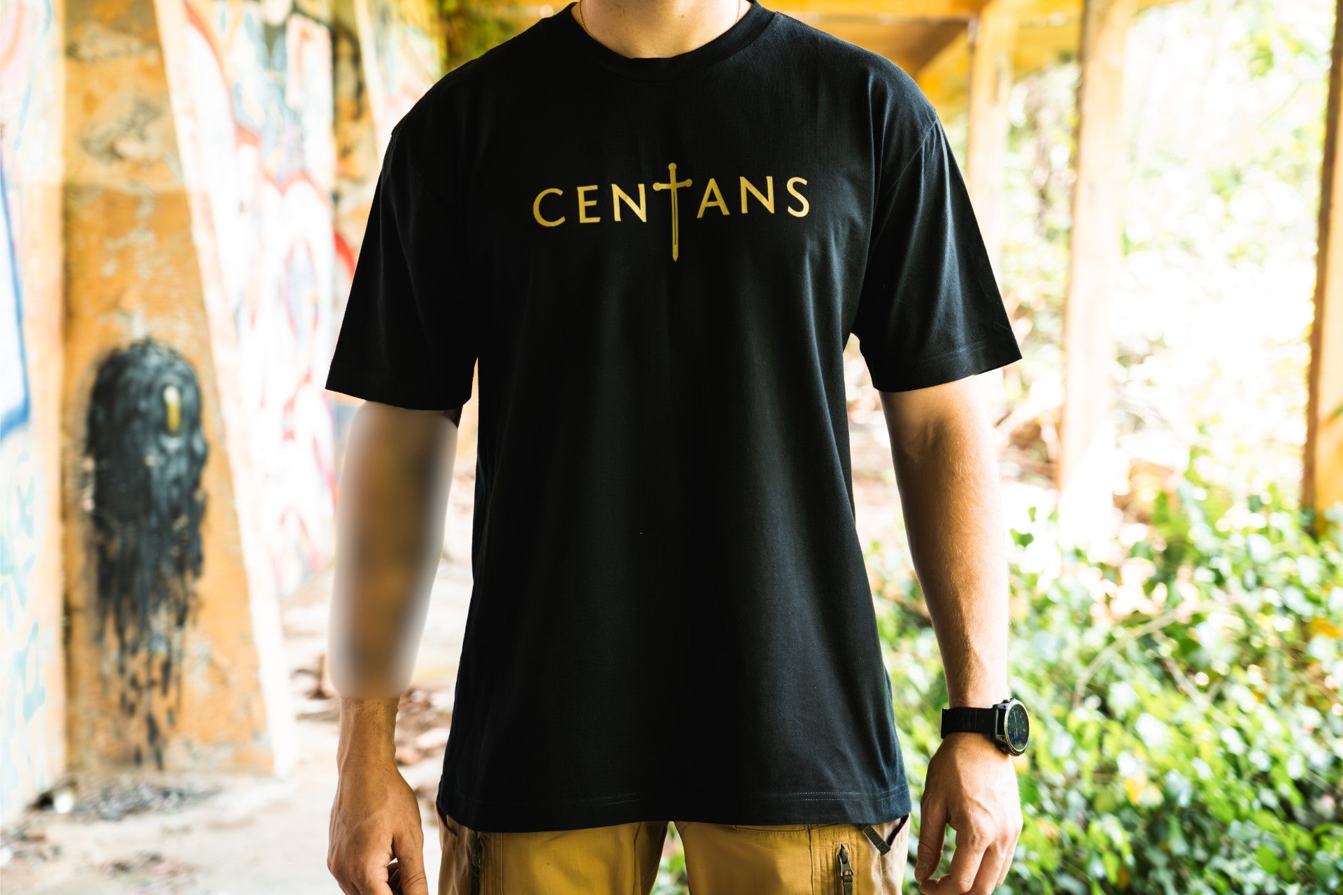 T-Shirt Opérateur - CTS MP7 Noir Centans