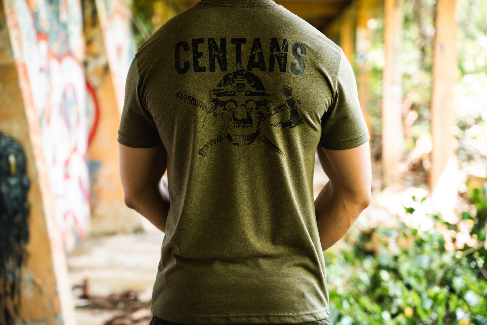 T-Shirt Opérateur - Hache et dague Centans