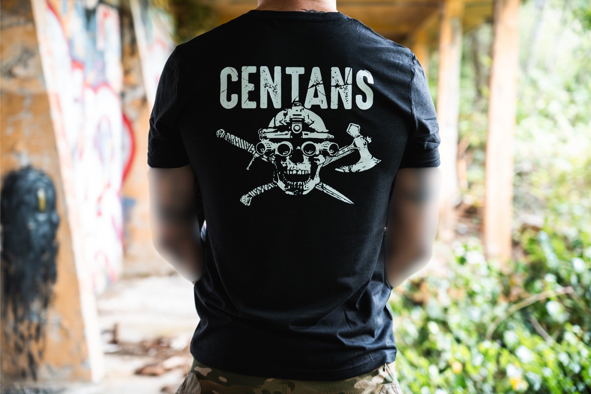 T-Shirt Opérateur - Hache et dague
