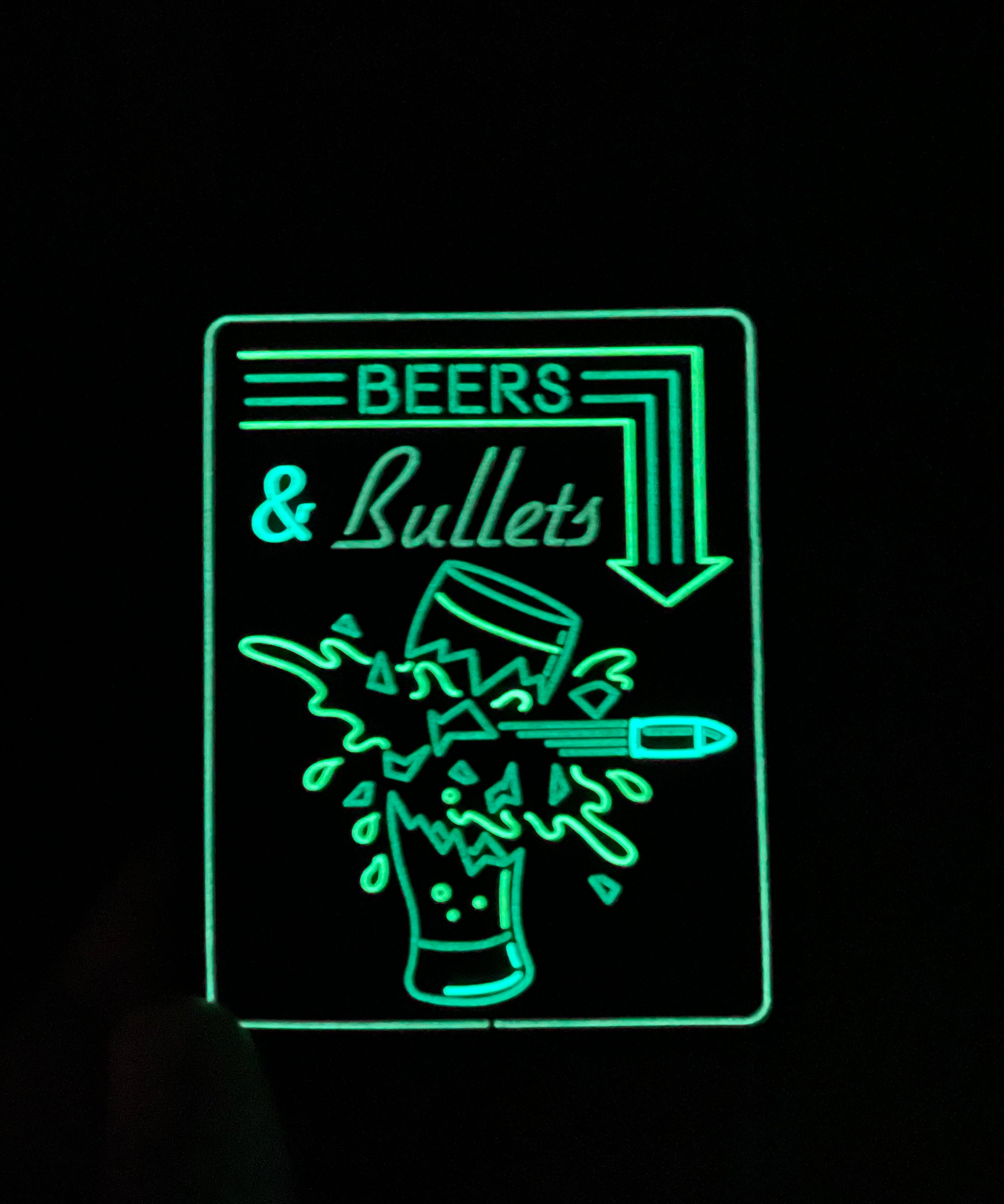 PATCH PHOSPHORESCENT BEERS Centans