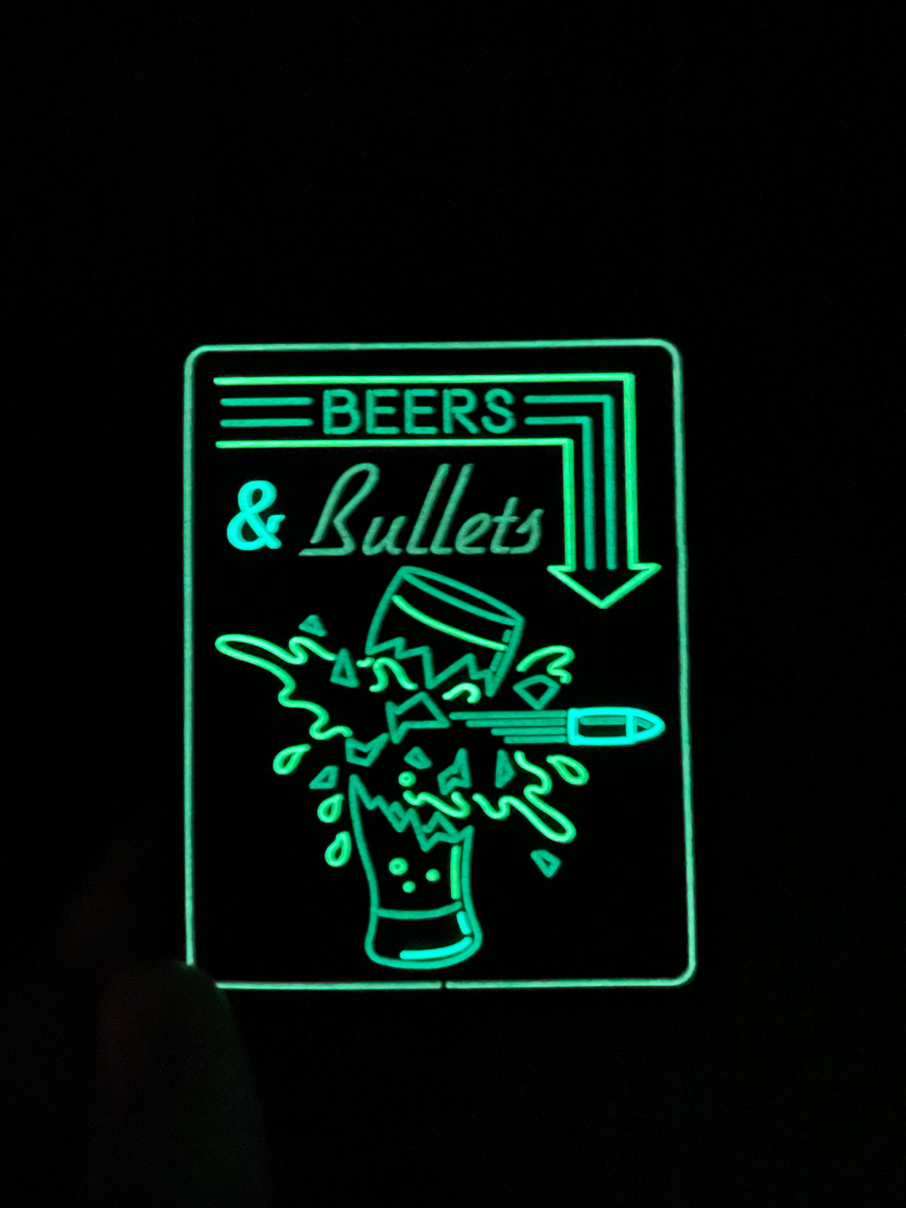 PATCH PHOSPHORESCENT BEERS Centans
