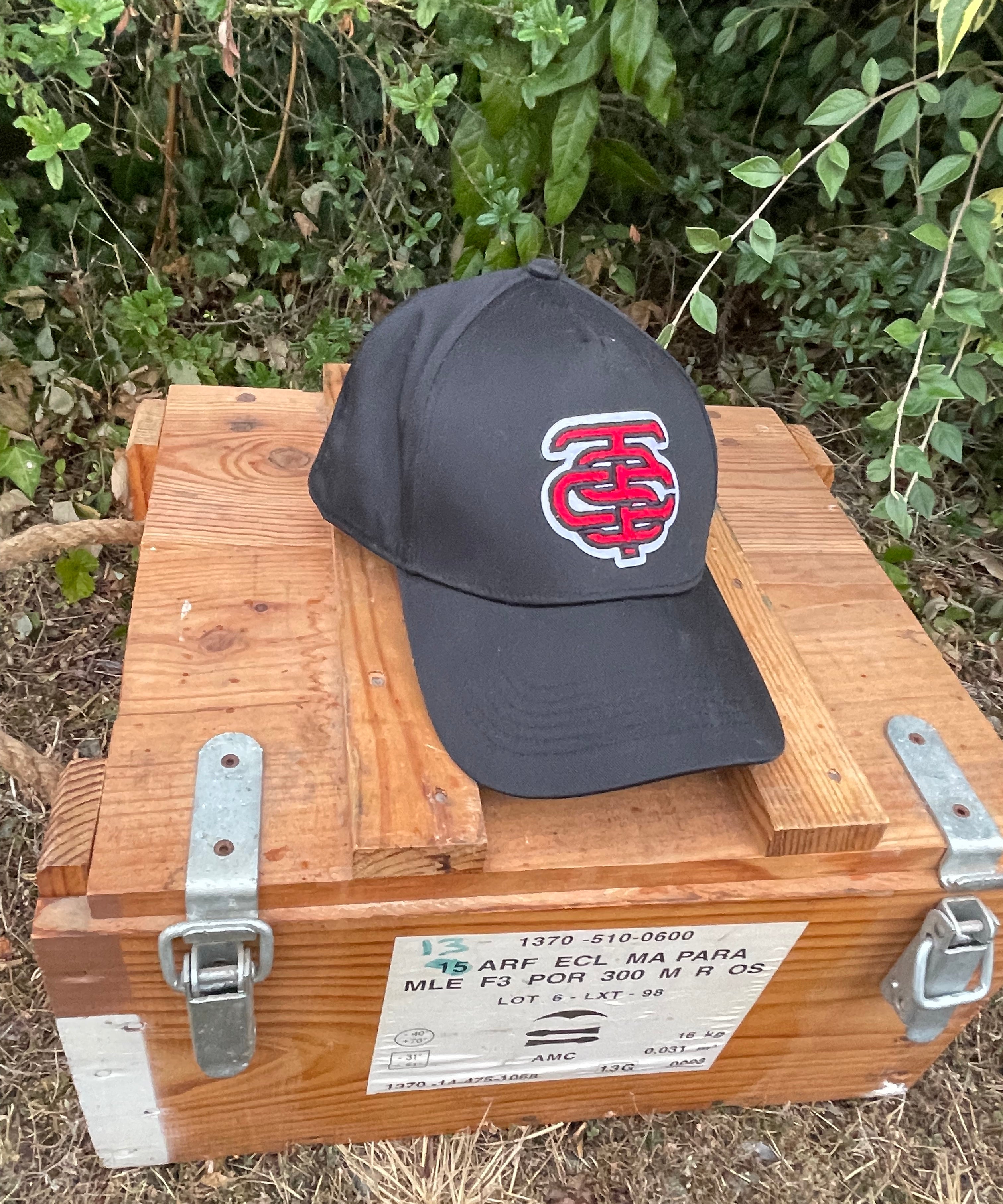 CASQUETTE BASEBALL CTS NOIRE Centans