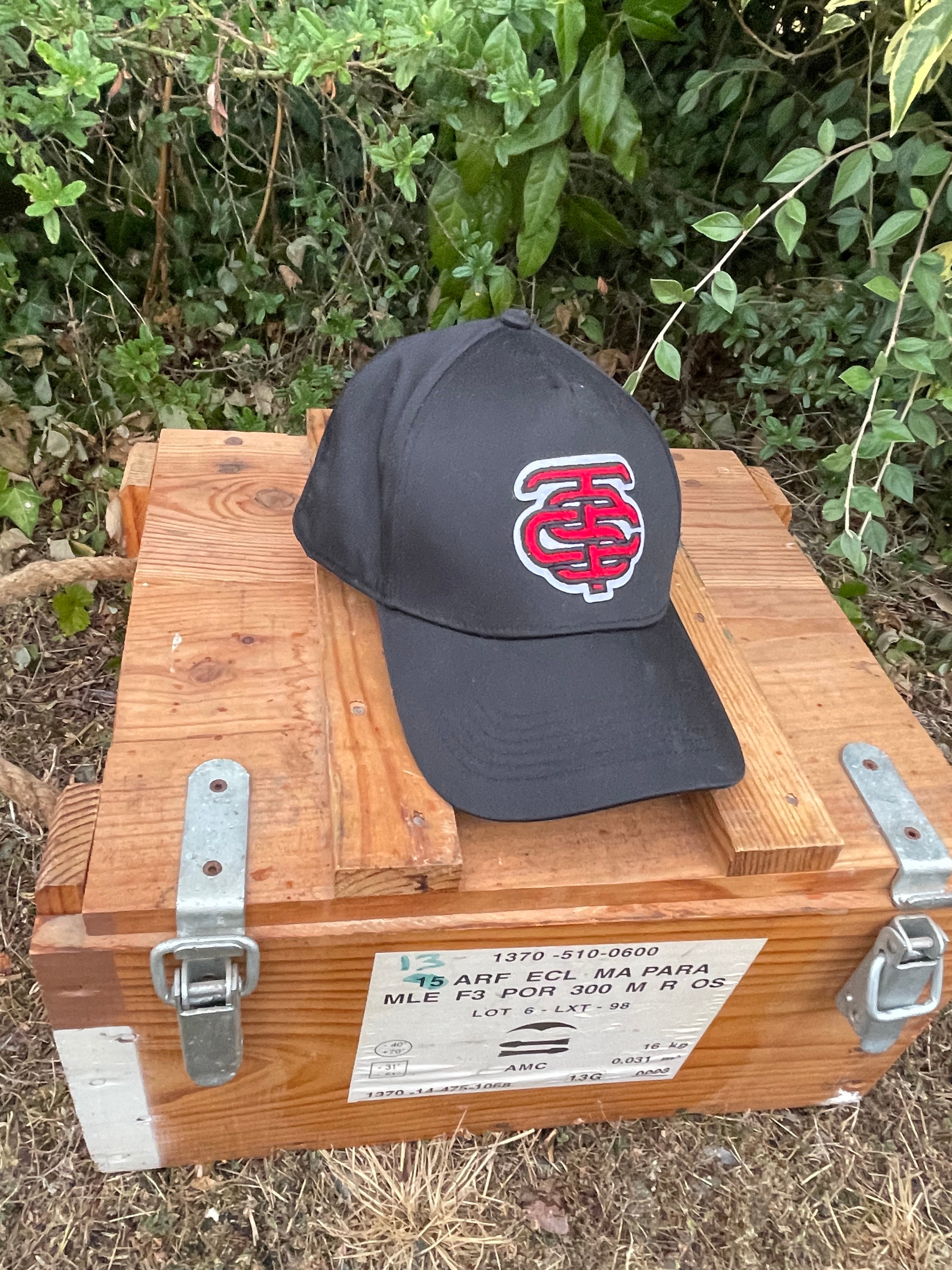 CASQUETTE BASEBALL CTS NOIRE Centans