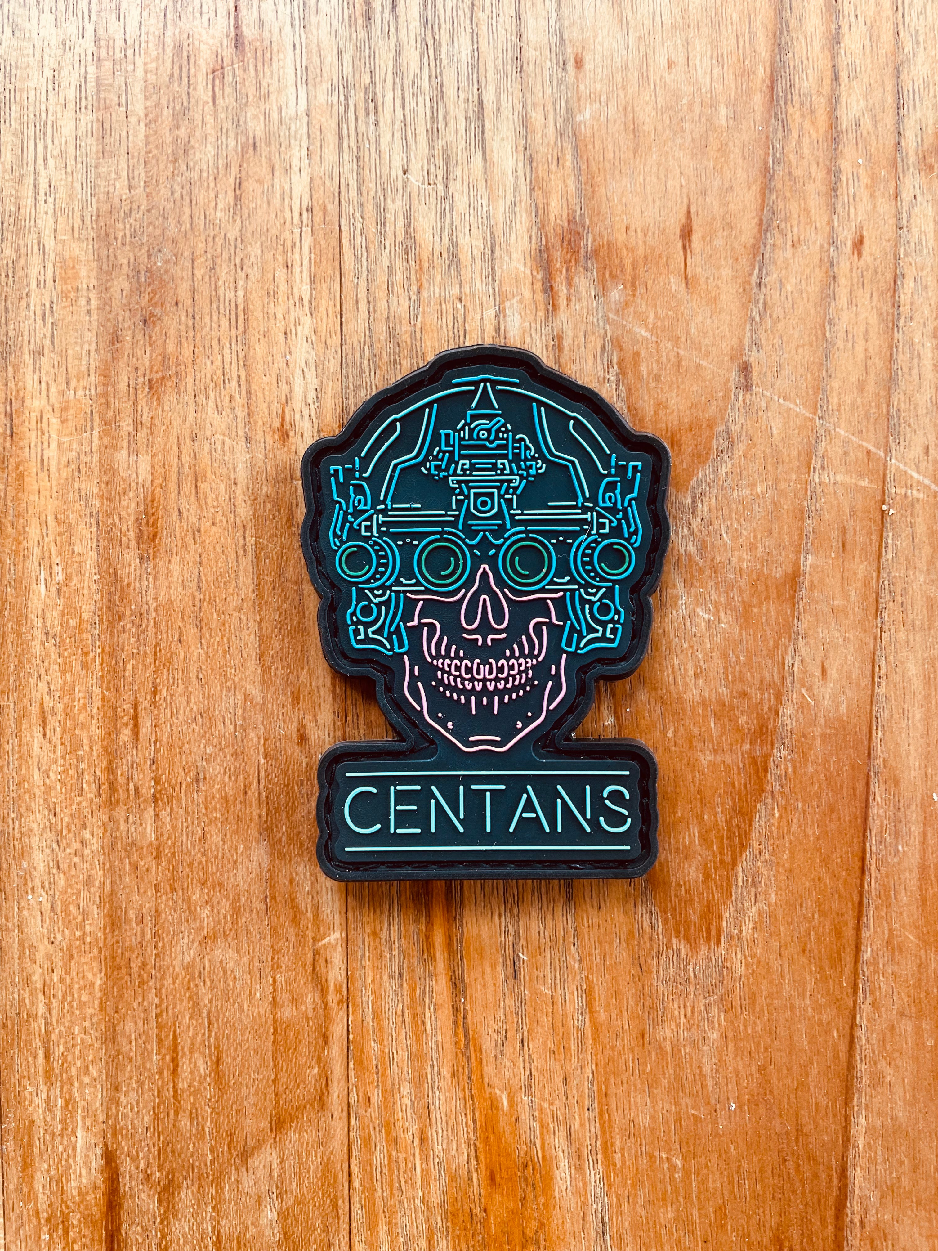Patch PVC - NEONSKULL Centans