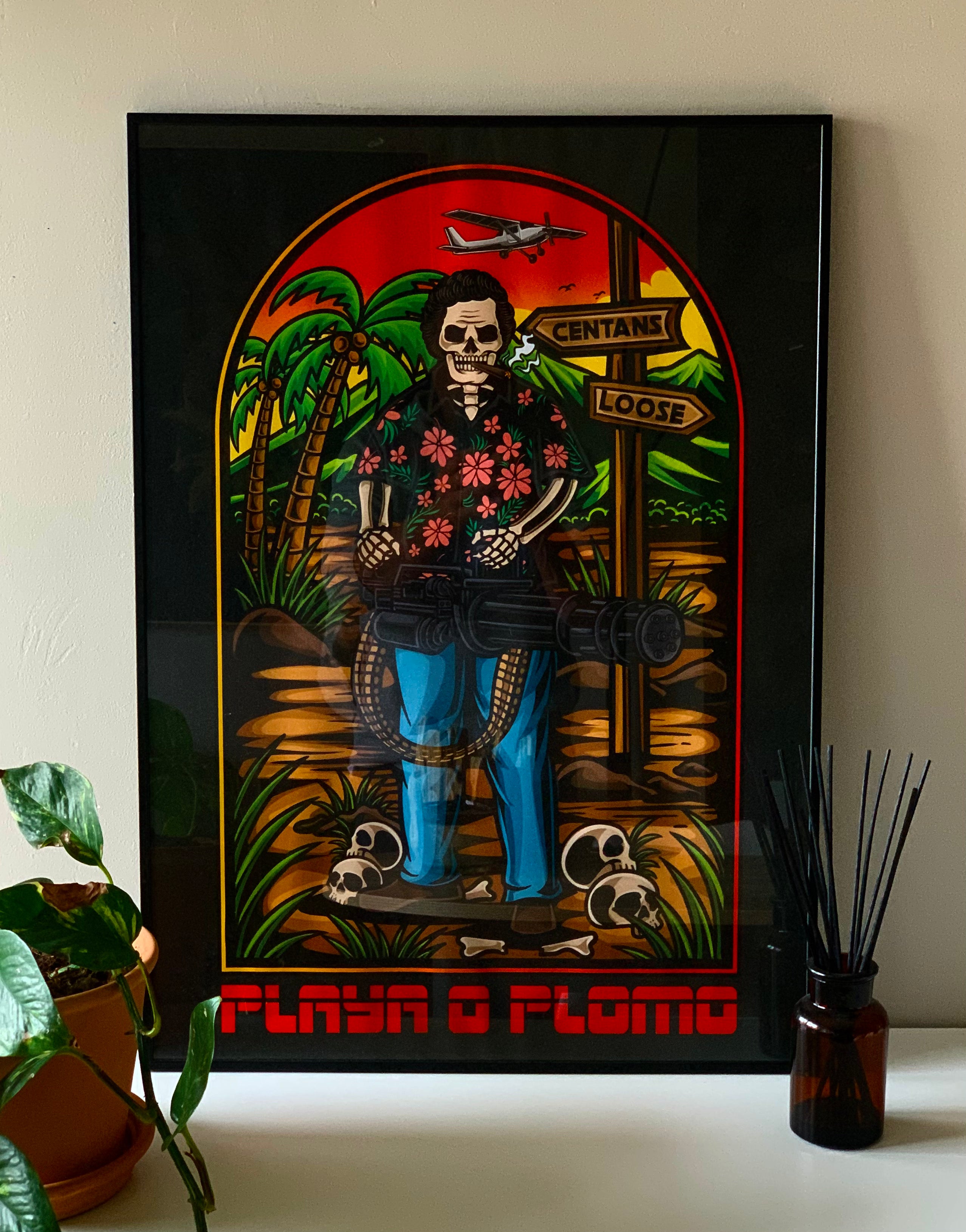 Poster - Playa O Plomo Centans