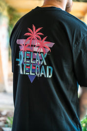T-Shirt Oversize - Relax & Reload Centans