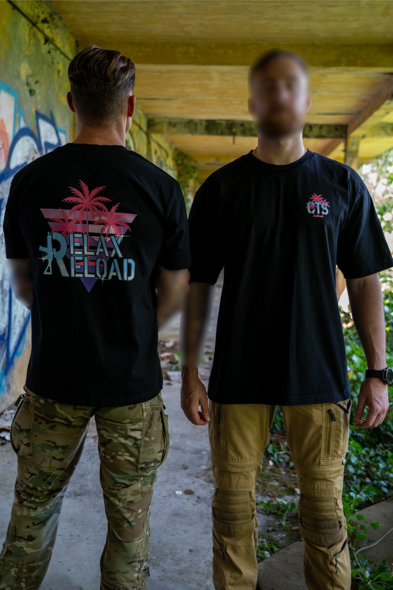 T-Shirt Oversize - Relax & Reload Centans