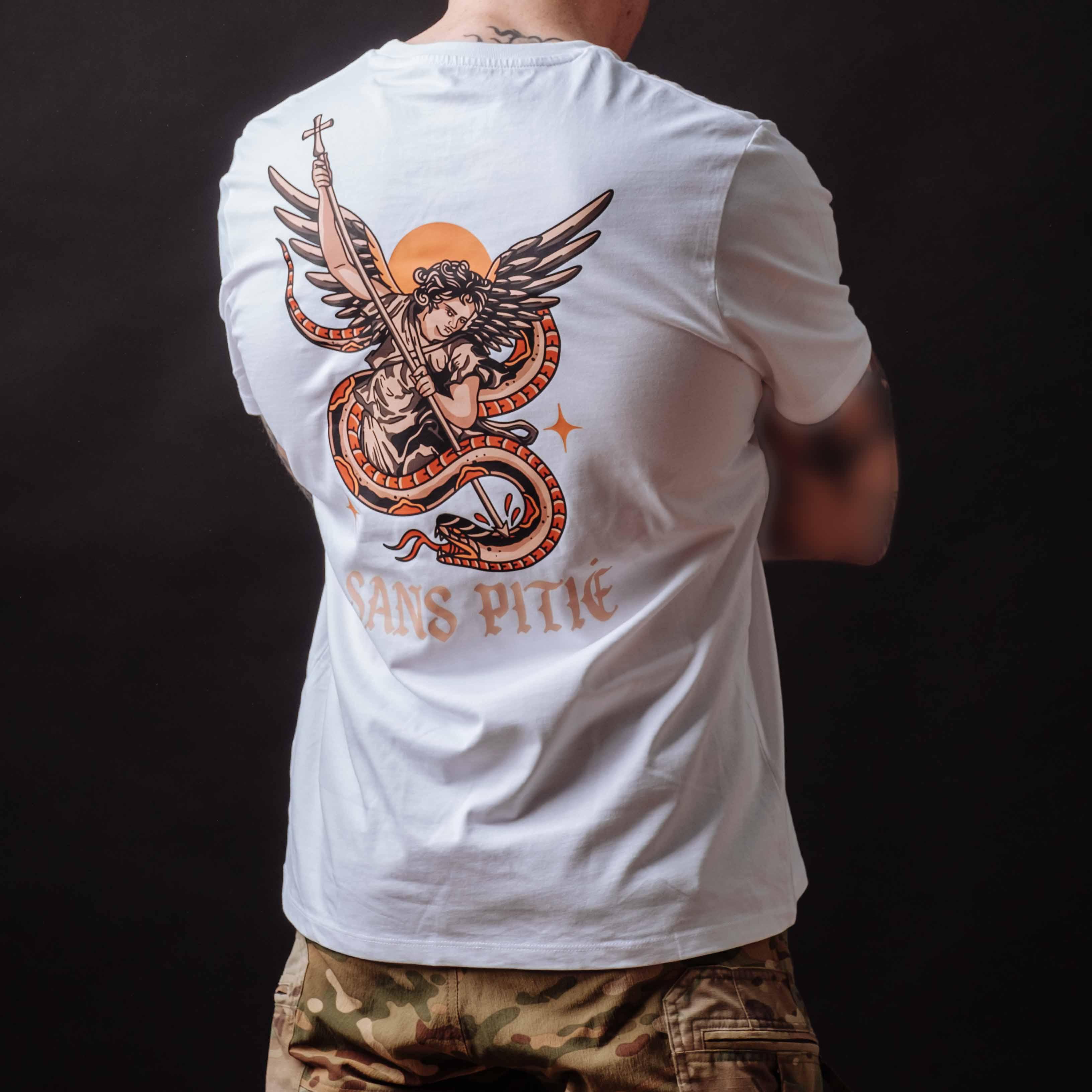 T-Shirt Opérateur - Sans Pitié Blanc Centans