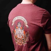 T-Shirt Opérateur - Forte Tête Bordeaux XXL Centans