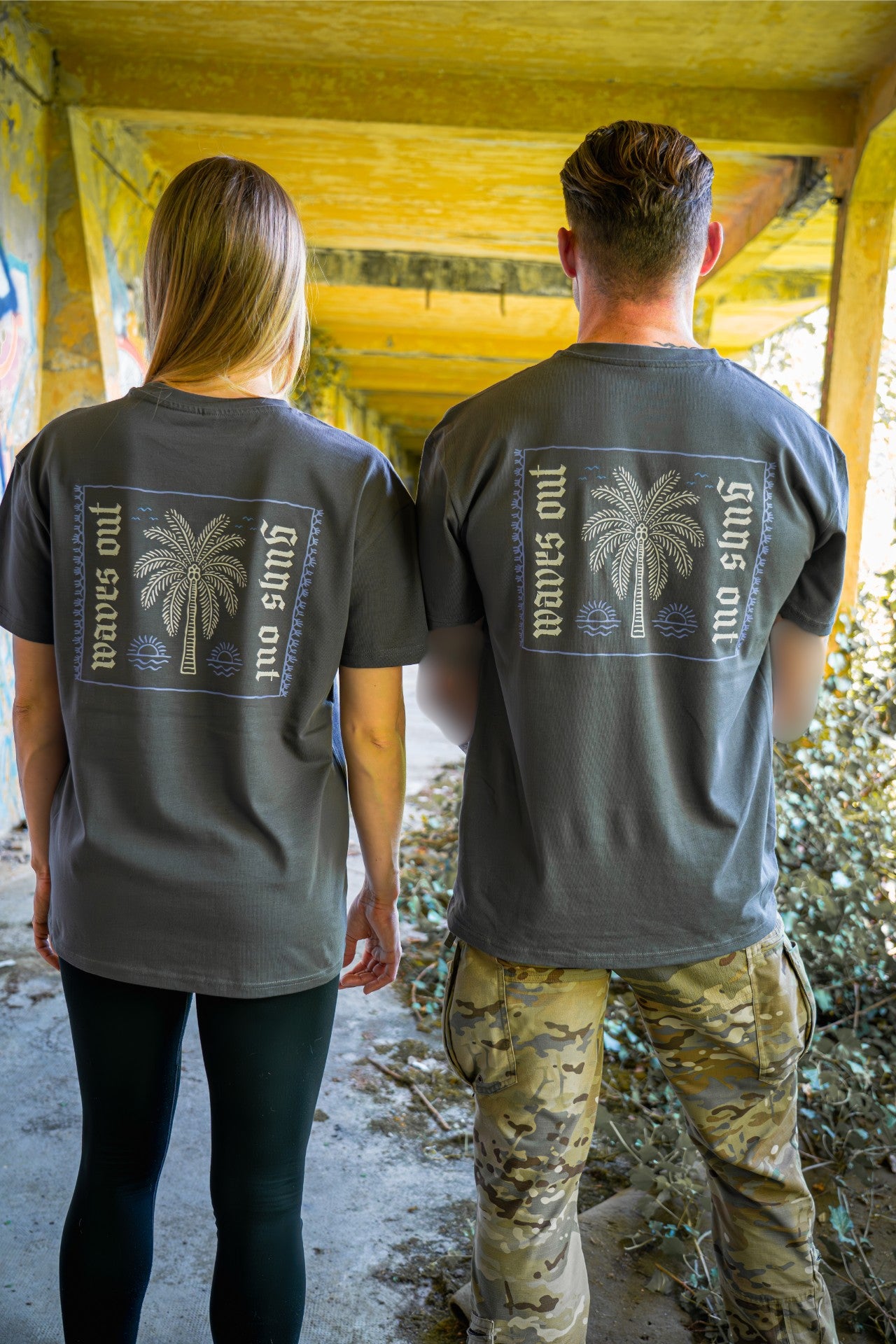 T-Shirt Oversize - Waves out Centans