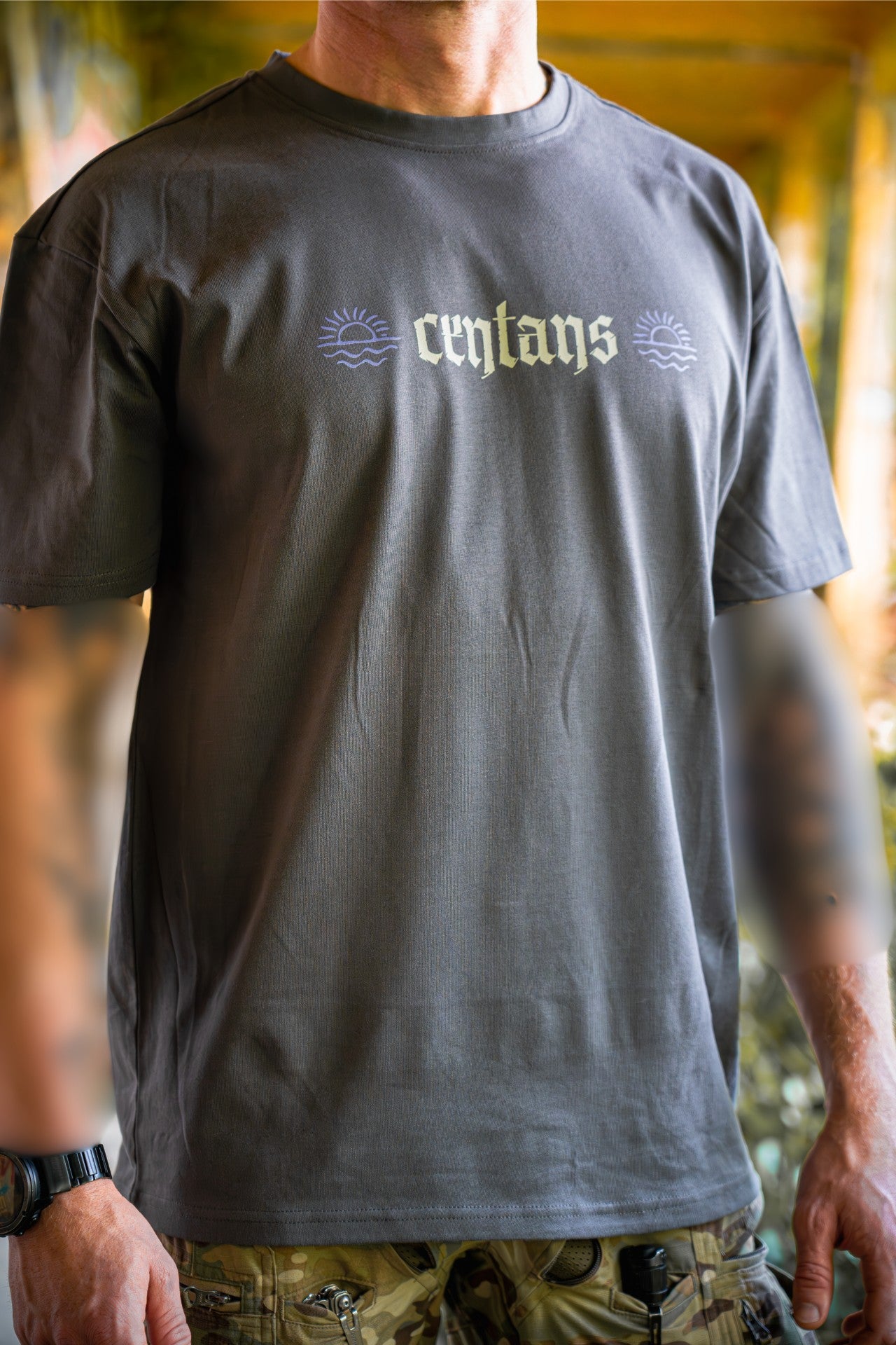 T-Shirt Oversize - Waves out Centans